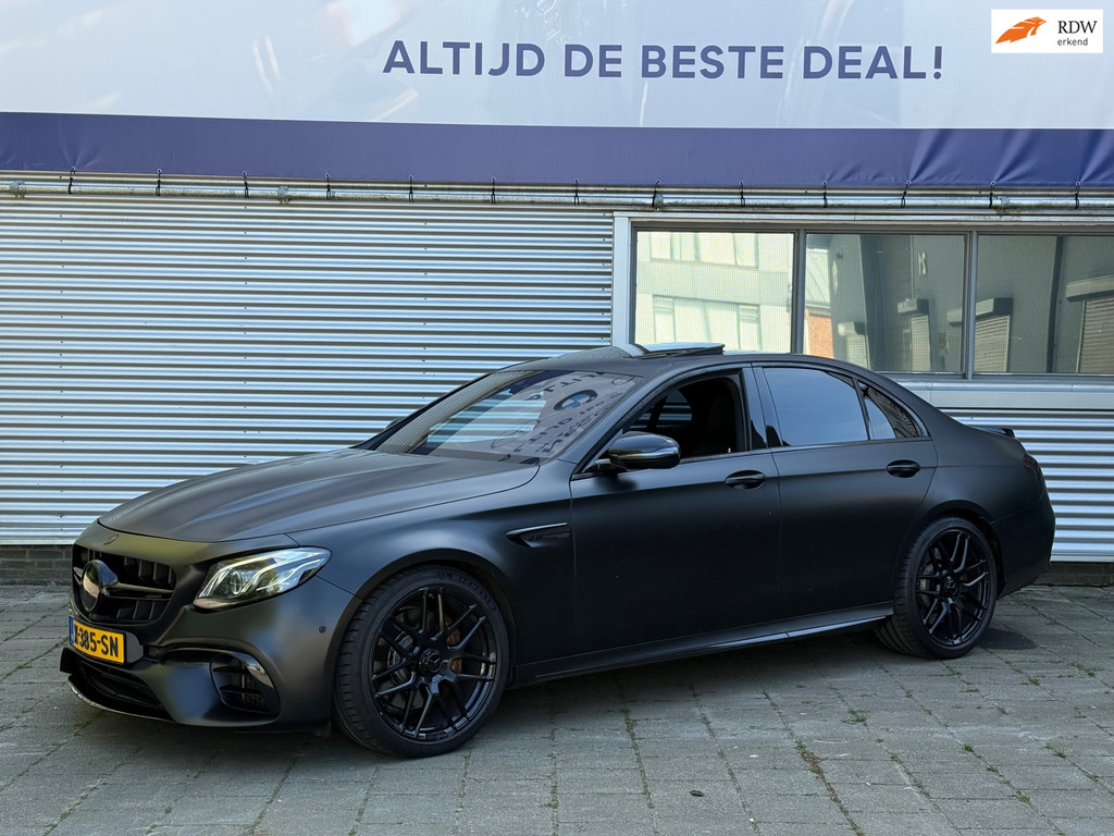 Mercedes-Benz E-Klasse AMG 63 4MATIC Premium Plus Downpipe 612pk+ l Headup l Matzwart Wrap l Burmester l Memory+Stoelkoeling l 53076356-0.jpg | Zwaard Auto's