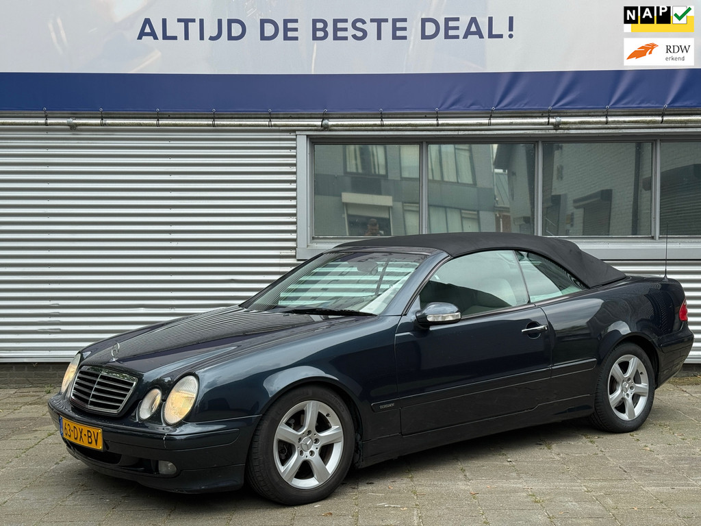 Mercedes-Benz CLK Cabrio 200 Elegance l NL-Auto l Volleder l Volledig Onderhouden l Rijdt & Schakelt zeer goed l 53405654-0.jpg | Zwaard Auto's