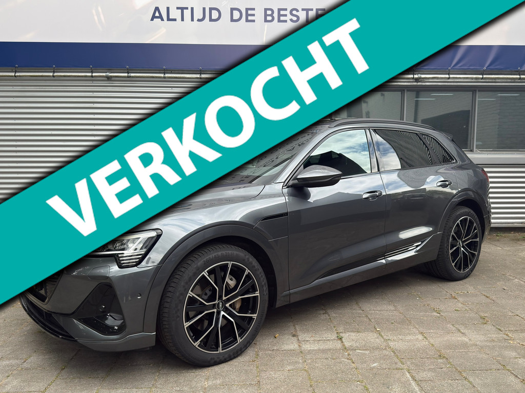 Audi e-tron E-tron 50 quattro Launch edition Black S-Line l 86% SOH l Pano l Camera l Trekhaak l 55712274-0.jpg | Zwaard Auto's