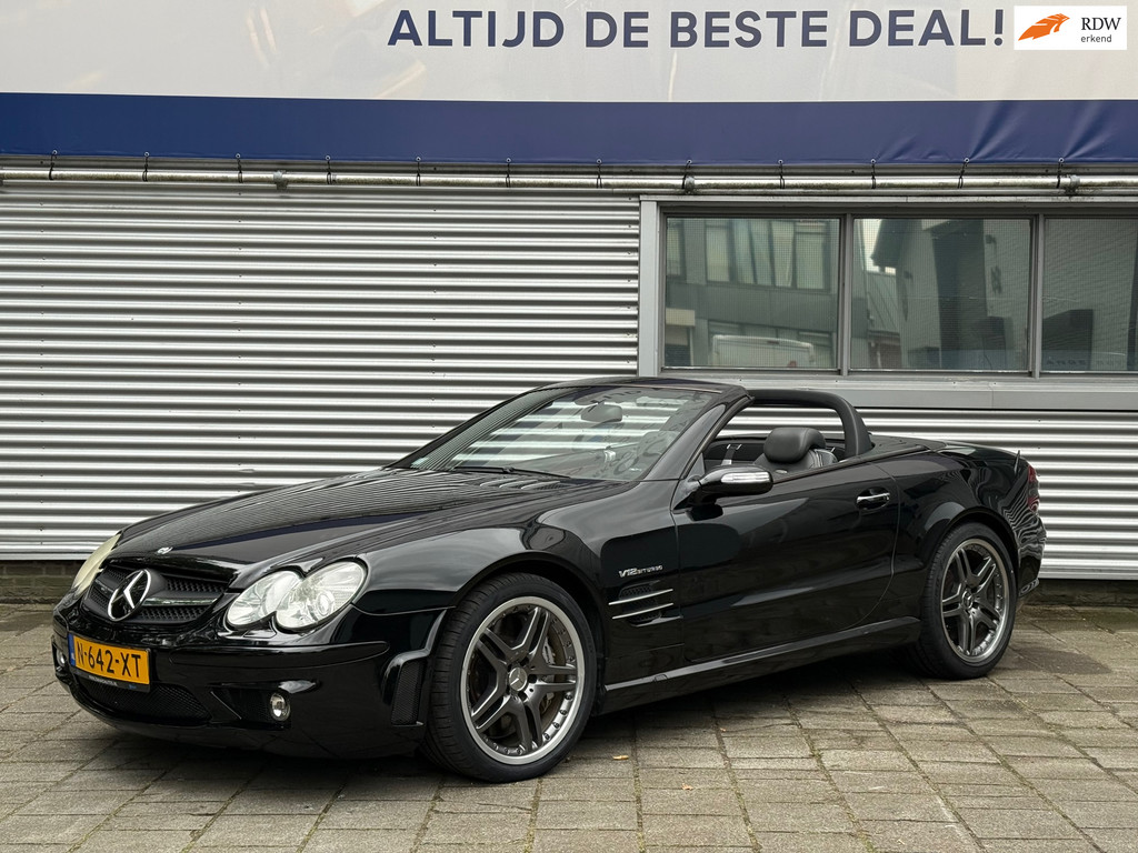 Mercedes-Benz SL SL65 AMG V12 BiTurbo 612pk l 1of 3055 l Collectors item l Massage l Xenon l In zeer goede staat l 56024804-0.jpg | Zwaard Auto's