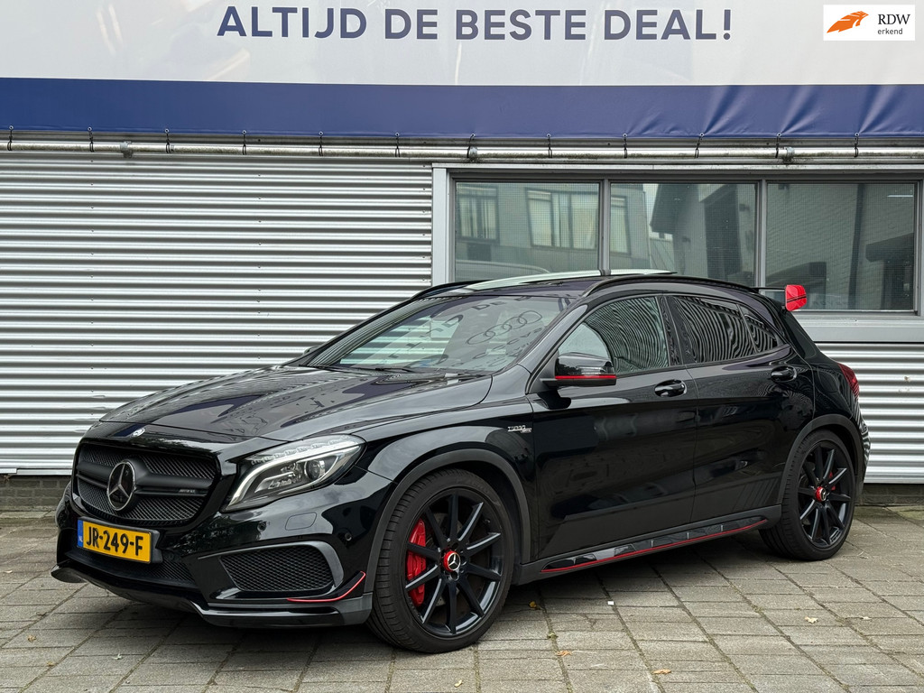 Mercedes-Benz GLA AMG GLA45 4MATIC l Aero Pack l Pano l Harman Kardon l ACC l Climate l Camera l VDOH l Lane Assist l 56041308-0.jpg | Zwaard Auto's