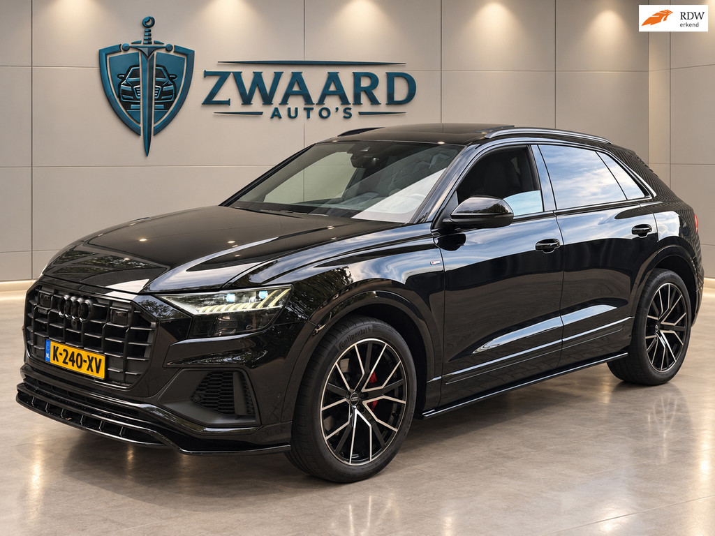 Audi Q8 55 TFSI quattro Pro Line Plus S l Maxton l B&O l Matrix LED l Pano l RS Stoelen+Massage l Camera l 56431574-0.jpg | Zwaard Auto's