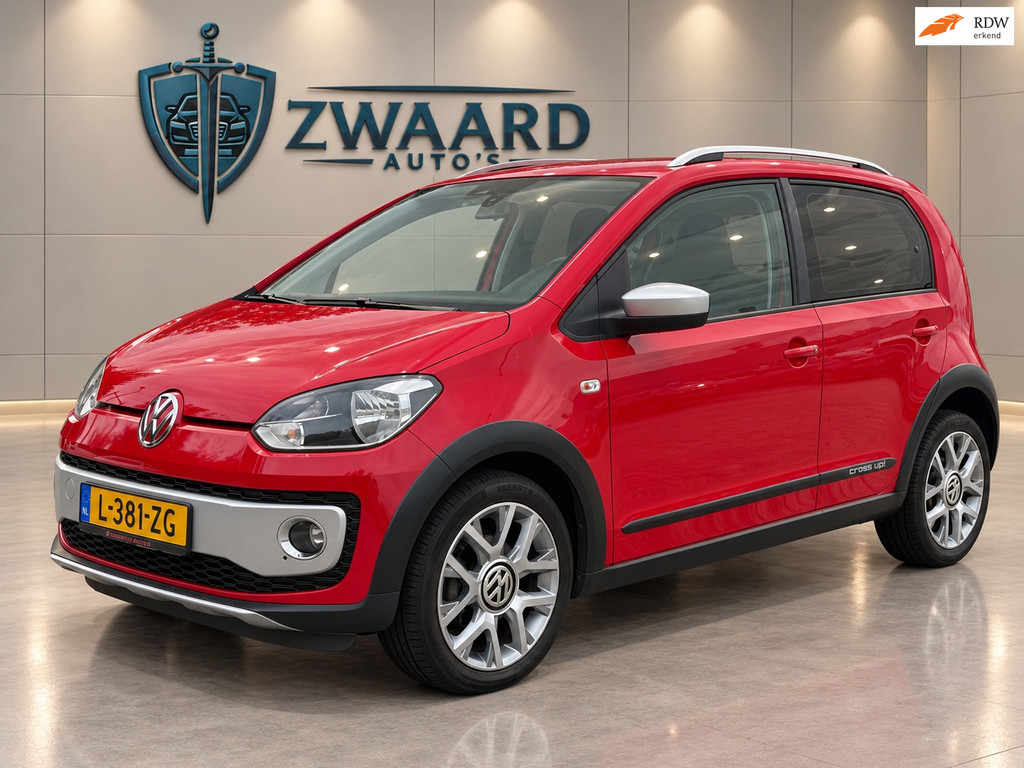 Volkswagen up! 1.0 cross up! BlueMotion l Cruise l Airco l Stoelverwarming l Elect Ramen+Spiegels l Parkeersensor Achter l 57068392-0.jpg | Zwaard Auto's