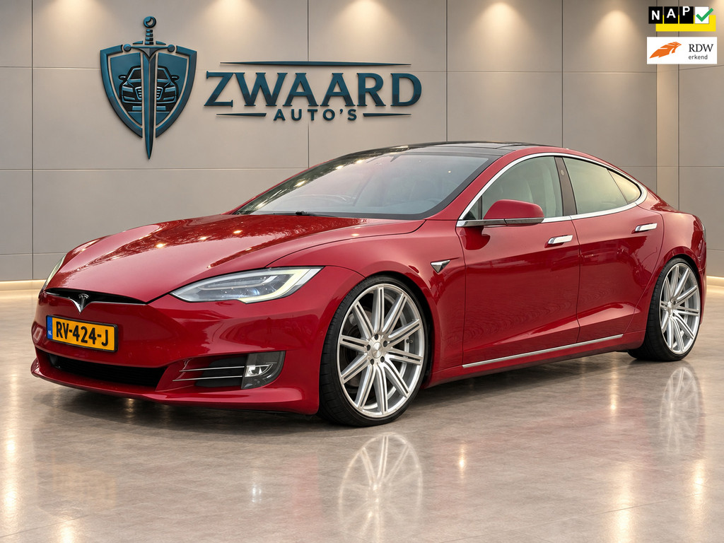 Tesla Model S 75D l SOH 83% l 22" Vossen Velgen l Verlaagd l ACC l Camera l AutoPilot l IZGST 57704101-0.jpg | Zwaard Auto's