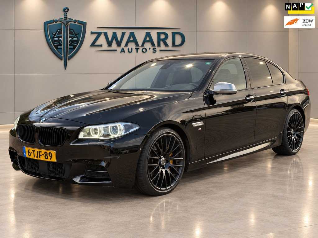 BMW 5 Serie M550xd l 454pk/900NM l Downpipe l Headup l Alcantara l Zeer vol & zeer Snel l 57757621-0.jpg | Zwaard Auto's