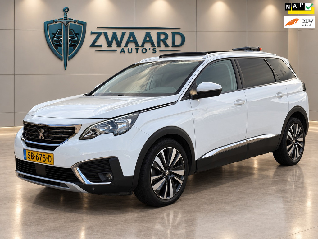 Peugeot 5008 1.2 PureTech Blue Lease Premium l 7 persoons l Distr VV l Camera l Pano l rijdt en schakelt zeer goed l 57758285-0.jpg | Zwaard Auto's