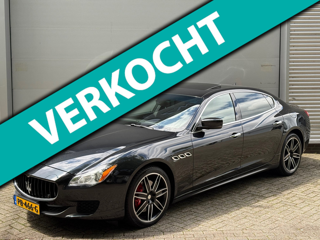 Maserati Quattroporte 3.0 S Q4 l Schuifdak l Carbon l Volleder l Volledig Onderhouden l 54307817-0.jpg | Zwaard Auto's