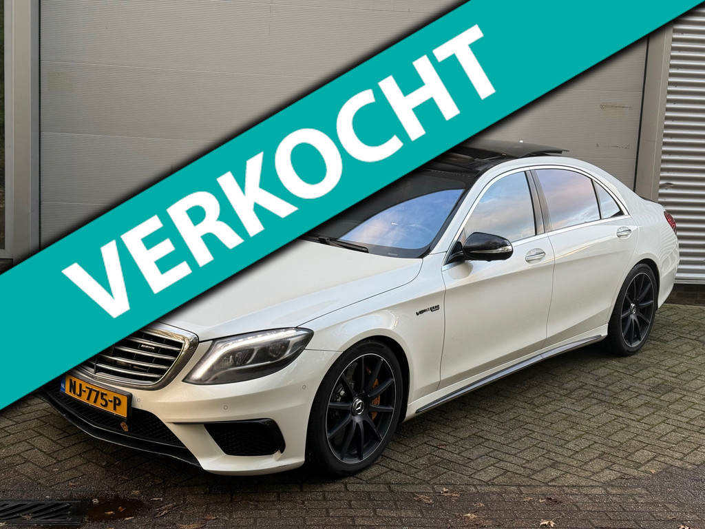 Mercedes-Benz S-Klasse AMG 63 4Matic Lang l 4D Burmester l Keramische Remmen l Panodak l Sfeerverlichting l Entertaintment achter 54768584-0.jpg | Zwaard Auto's